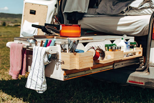 Campervan Outdoor kitchen