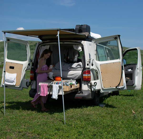 DIY Camper Kitchen