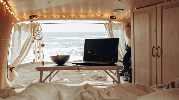 Arbeiten als Camper