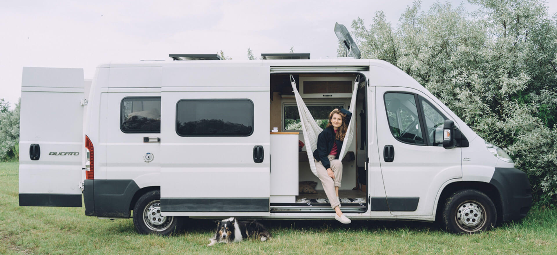 Hängesessel im Camper