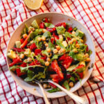 Kichererbsensalat aus Viking Bites, Kochbuch von Viktoria Tschernenko